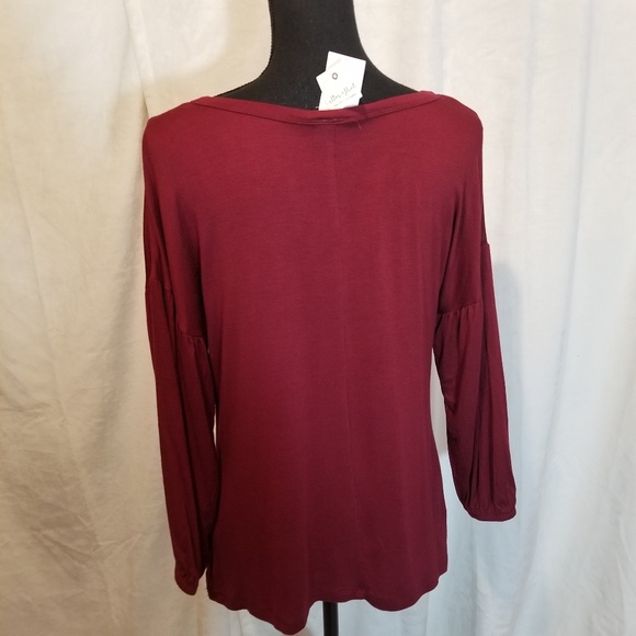 NWT Ultra Flirt long sleeve top - Picture 3 of 8